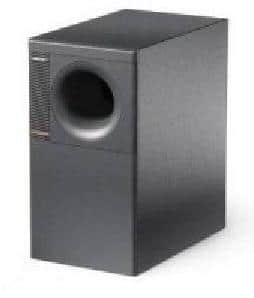 BOSE SUBWOOFER FREESPACE 3 I MOD.GRAVES (COR PRETO)