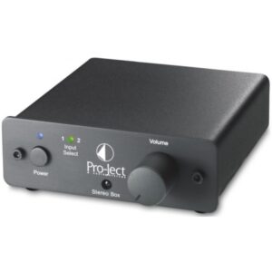 PRO-JECT AMPLIFICADOR ESTÉREO BOX (COR PRETO)