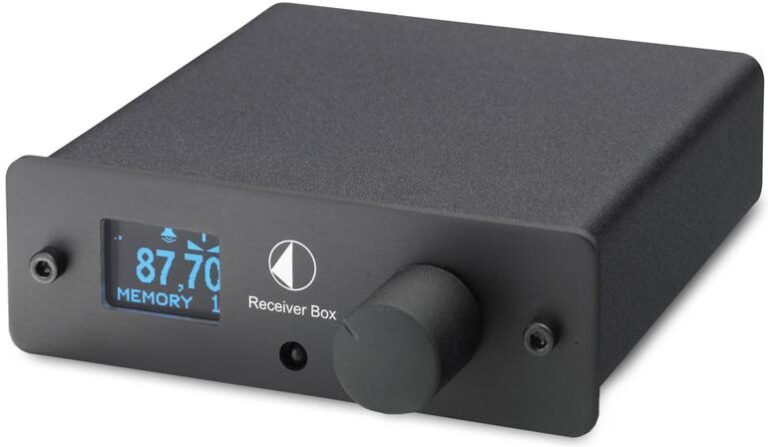 PRO-JECT AMPLIFICADOR/SINTONIZADOR RECEPTOR BOX (COR PRATA)