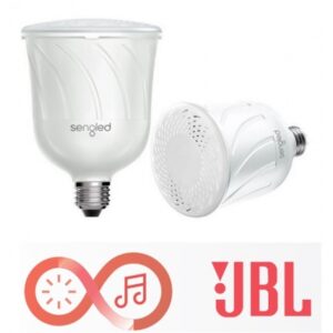 SENGLED LED + COLUNA JBL COM FUNÇÃO BLUETOOTH PULSE (MASTER+SATELITE