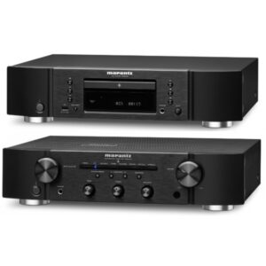 MARANTZ SISTEMA AMPLIFICADOR ESTÉREO INTEGRADO PM-6007 (PRETO) + LEITOR DE CD CD-6007 (PRETO)