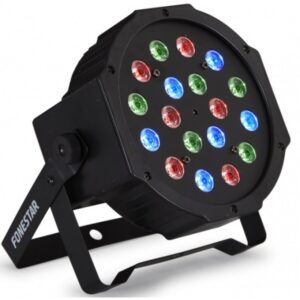 FONESTAR FOCO PAR DMX COM 18 LED RGB PAR-18L