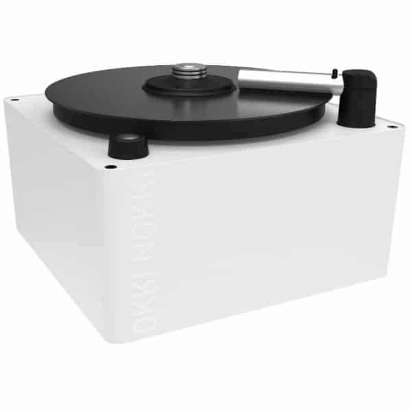 OKKI NOKKI MÁQUINA DE LIMPEZA PARA DISCOS DE VINIL ONE (BRANCO)