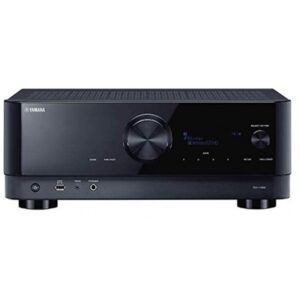 YAMAHA RECEIVER A/V 8K 5.2 CANAIS COM CINEMA DSP 3D/WI-FI/BLUETOOTH/MUSICCAST RX-V4A