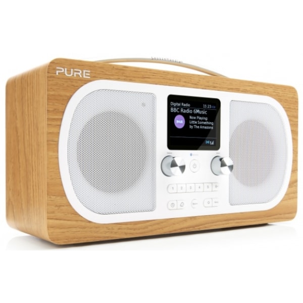 PURE RÁDIO FM/BLUETOOTH EVOKE H6 (OAK)