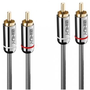 LINDY CABO 2RCA/2RCA M/M 10MT CROMO LINE (35349)