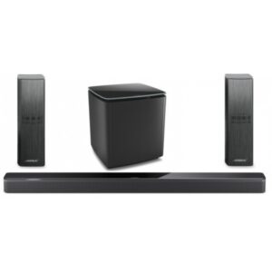 BOSE SISTEMA BARRA DE SOM 700 + SUBWOOFER 700 + COLUNAS SEM FIOS SURROUND SPEAKERS 700  (PRETO)