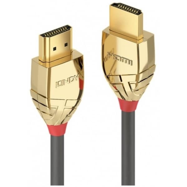 LINDY CABO HDMI - 15.0M GOLD LINE (37867)