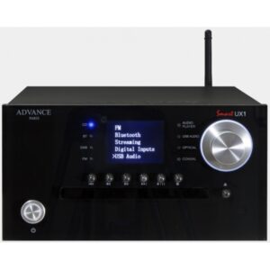 ADVANCE ACOUSTIC STREAMER/INTERNET RADIOS/DAC/FM/CD PLAYER UX1 (PRETO)