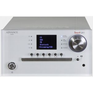 ADVANCE ACOUSTIC STREAMER/INTERNET RADIOS/DAC/FM/CD PLAYER UX1 (BRANCO)