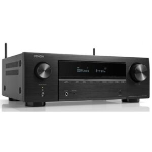 DENON RECEIVER AV 7.2 8K COM BLUETOOTH E HEOS INTEGRADO AVR-X1700H   (PRETO)