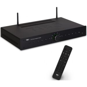 TIBO AMPLIFICADOR INTEGRADO HI-FI DE STREAMING MULTIROOM COM 2X 75 W RMS SIA75 COM SAÍDA PARA SUB