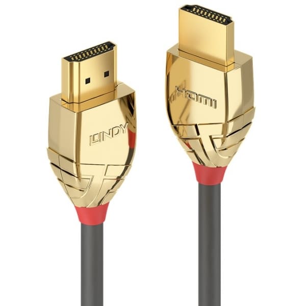 LINDY CABO HDMI  07.5M GOLD LINE (37865)