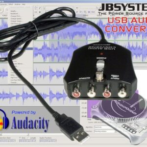 CONVERSOR DE ÁUDIO USB JB SYSTEMS