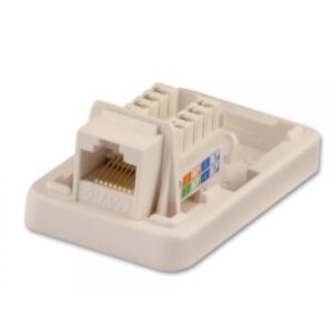 TOMADA SUPERFICIE 1X RJ45 - CAT 6 (60575)