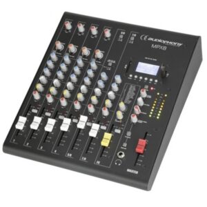 MESA DE MISTURA DE 8 CANAIS COM USB/SD/BT  MPX8