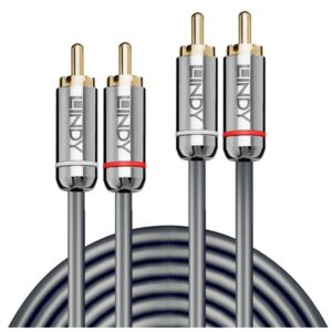 CABO 2RCA/2RCA M/M 10MT CROMO LINE (35349)