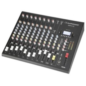 MESA DE MISTURA DE 12 CANAIS COM EFEITOS/USB/SD/BT MPX12