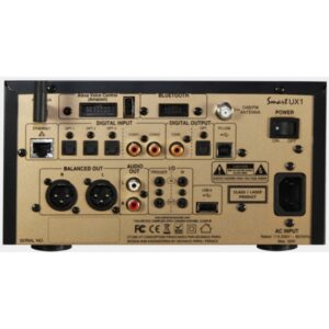 STREAMER/INTERNET RADIOS/DAC/FM/CD PLAYER UX1 (PRETO)