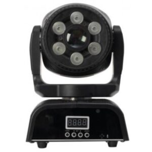 CABEÇA MóVEL SPOT WASH LED DMX RGBW+W MOV-6060L